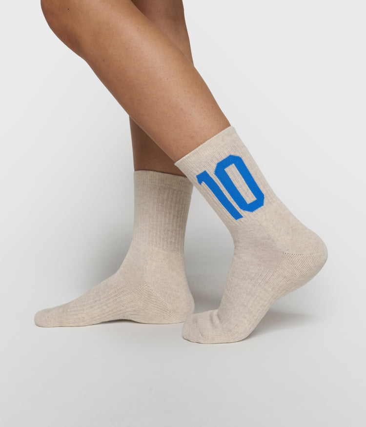 baseball sokken 10 | soft white melee
