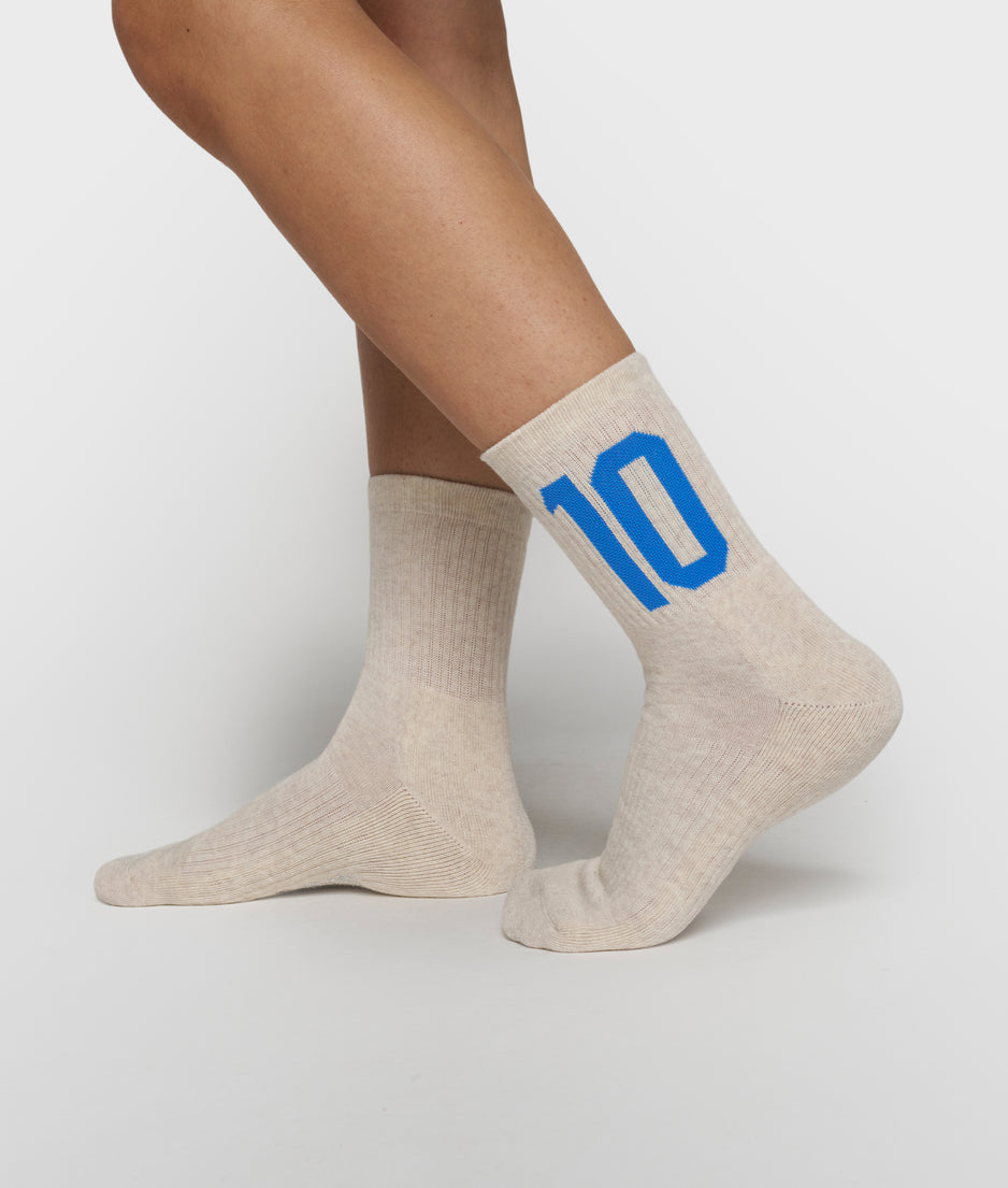 baseball sokken 10 | soft white melee