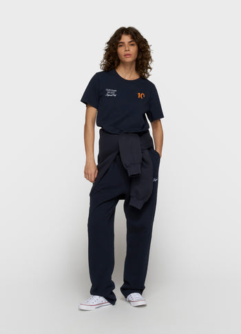 fitted tee | dark blue