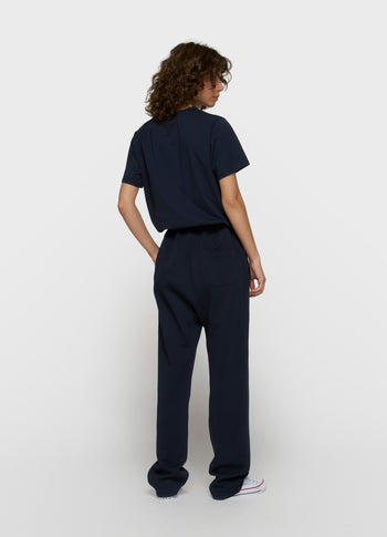 straight jogger | dark blue