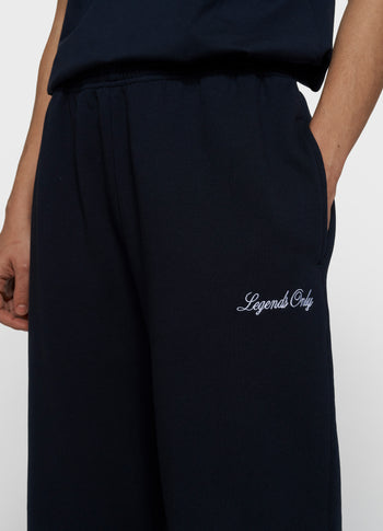 straight jogger | dark blue