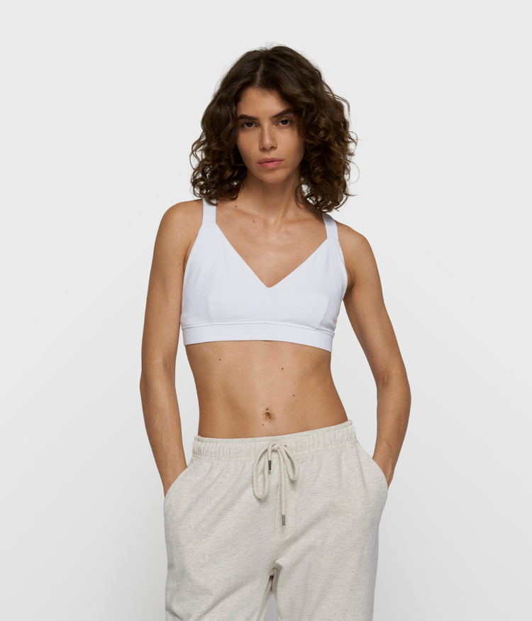 THE BRA | white