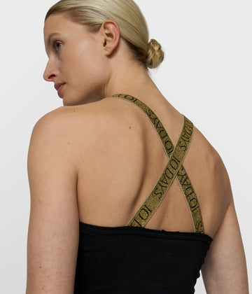 THE WRAPPER LUREX | black