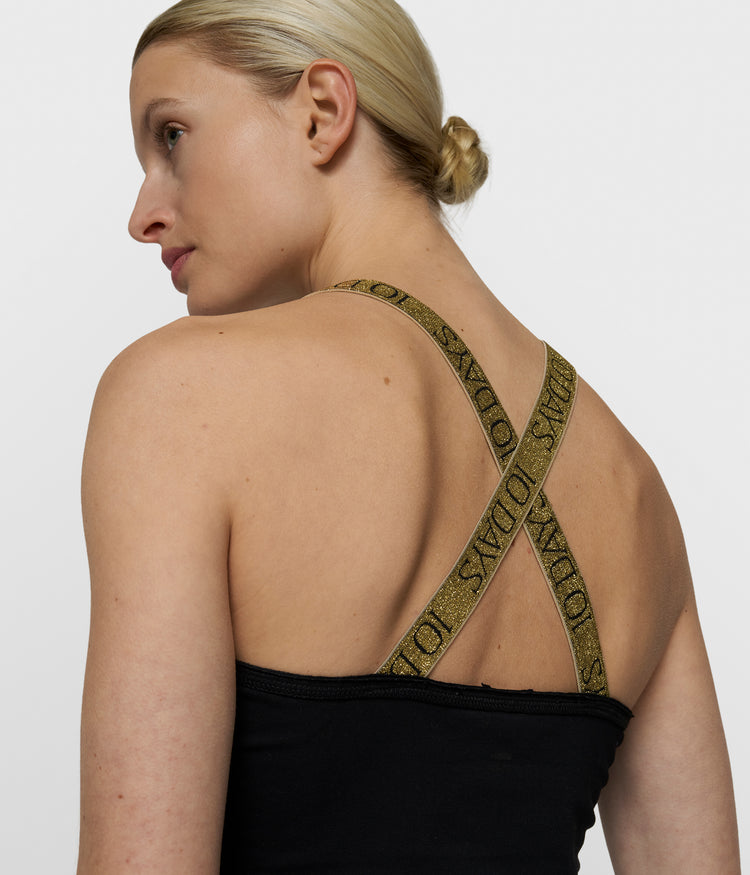 THE WRAPPER LUREX | black