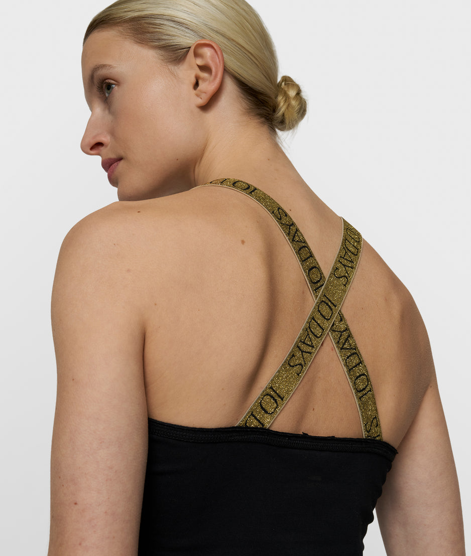THE WRAPPER LUREX | black