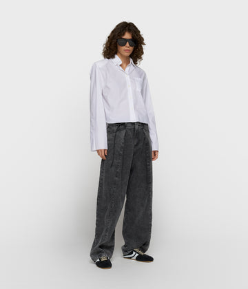 Bar pants jog denim | black