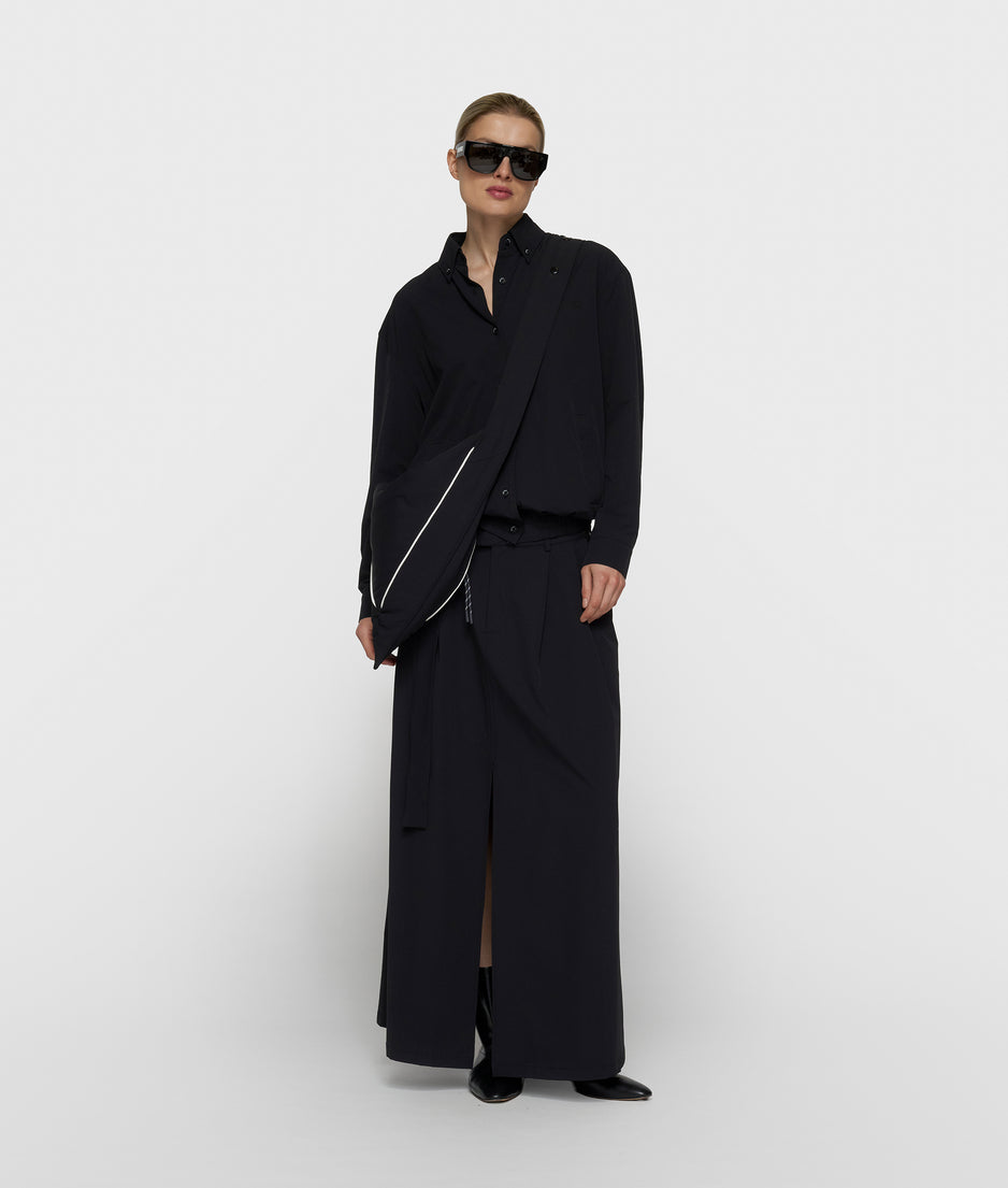 travel blouse jacket | black