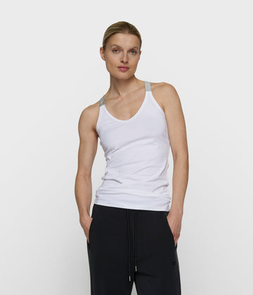 THE WRAPPER LUREX | white