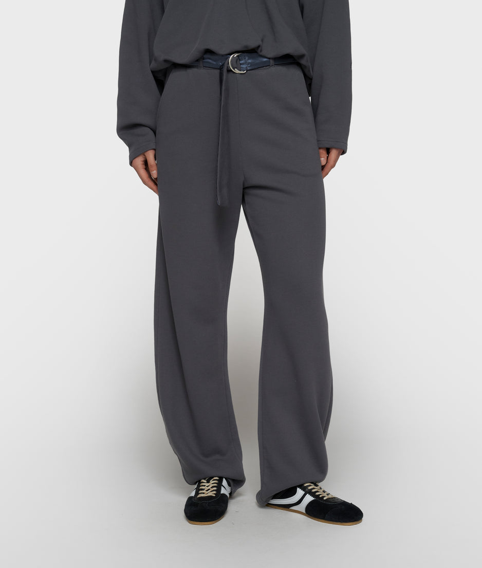 banana broek fleece | steel blue