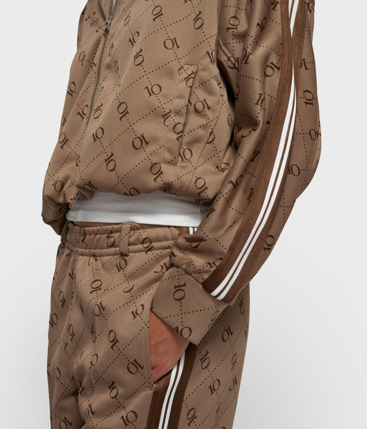 track jacket monogram | fudge