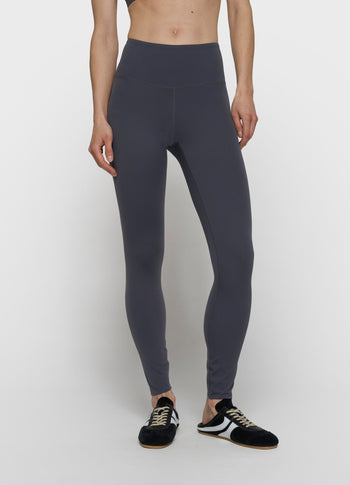 sporty legging | steel blue