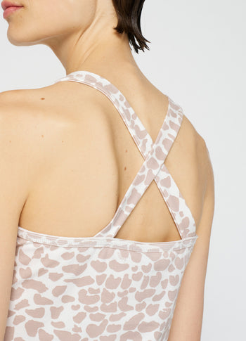 wrapper leopard | ecru