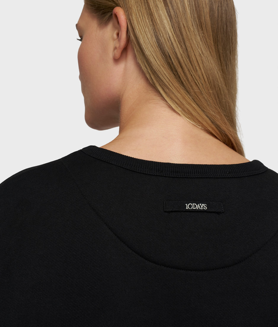 long sweater curly 10 | black