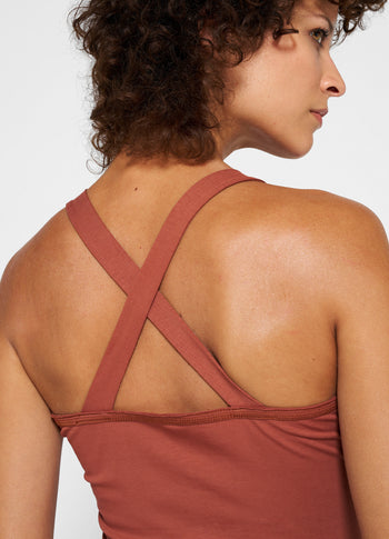 wrapper uni | saddle brown