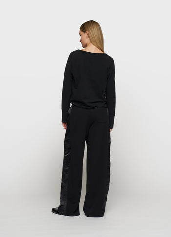 easy logo sweater | black