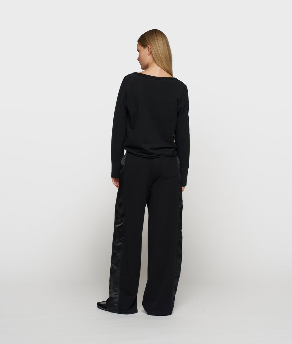 easy logo sweater | black