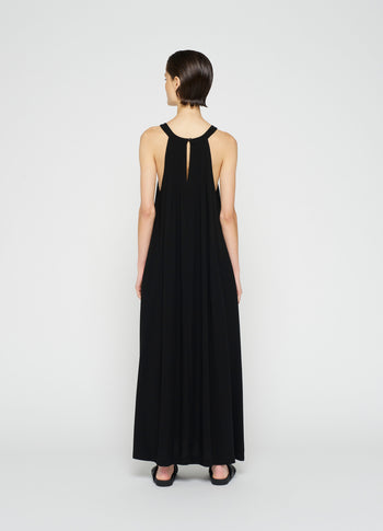 smoking dress | black