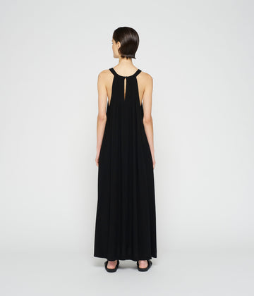 smoking dress | black