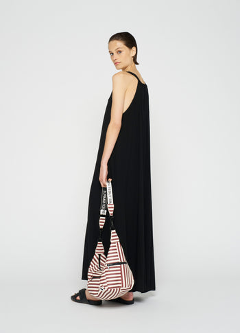 smoking dress | black