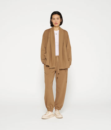 wellness jacket | cedar brown