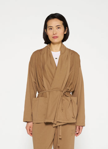wellness jacket | cedar brown