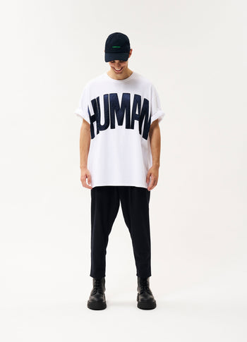 Andy heavy jersey tee | white