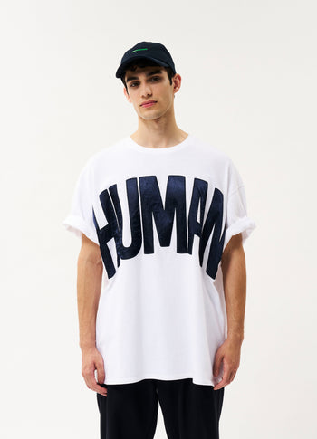 Andy heavy jersey tee | white