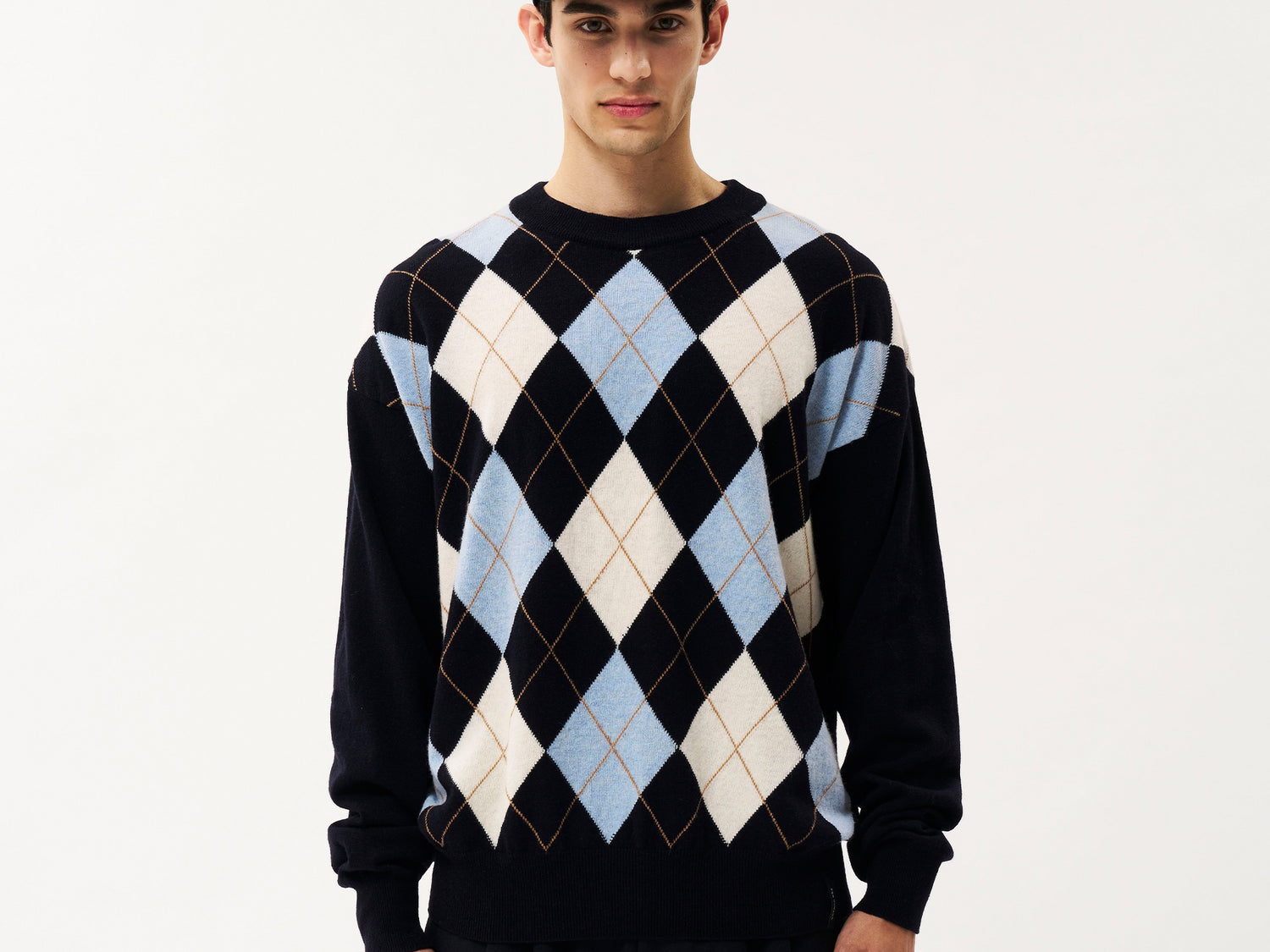 Bowie knit sweater | dark blue