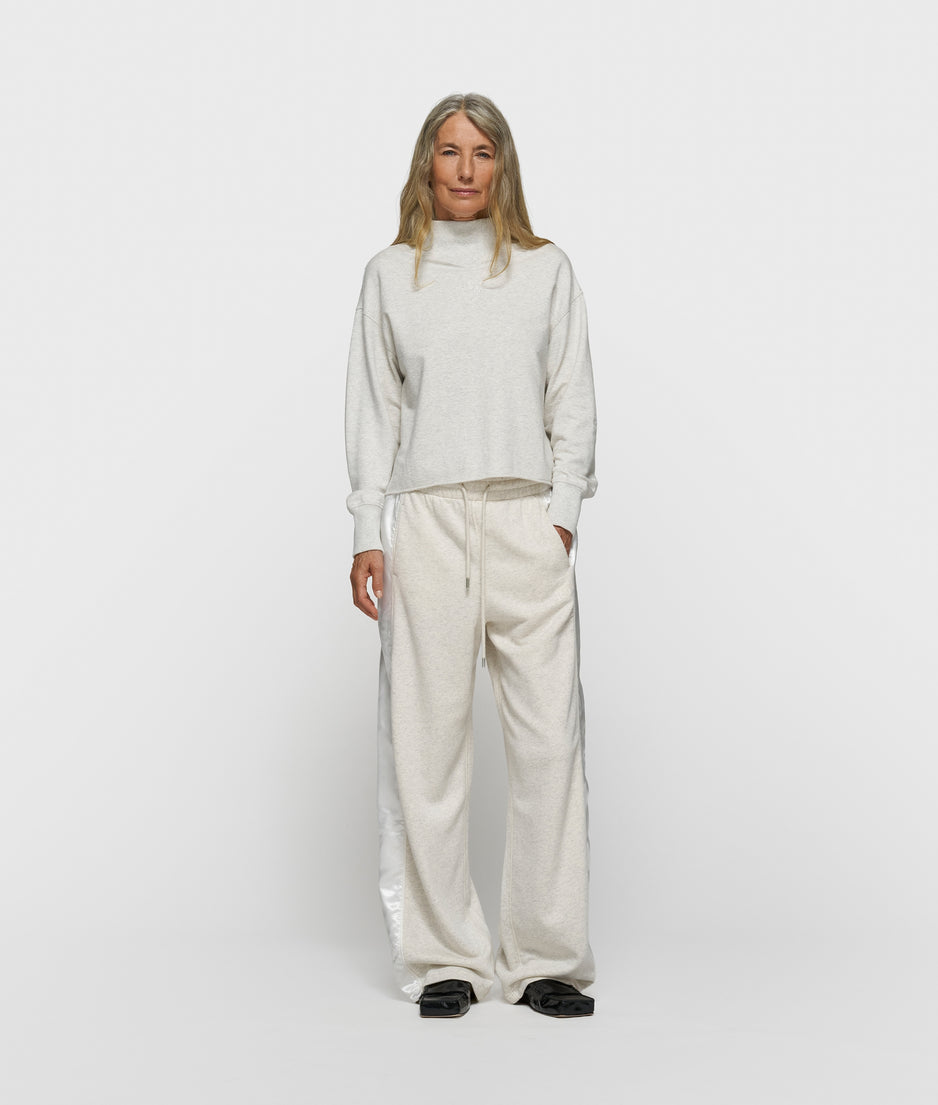 petit sweater curly 10 | soft white melee