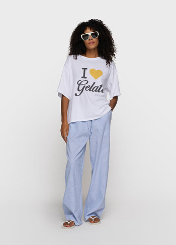gelati tee | white