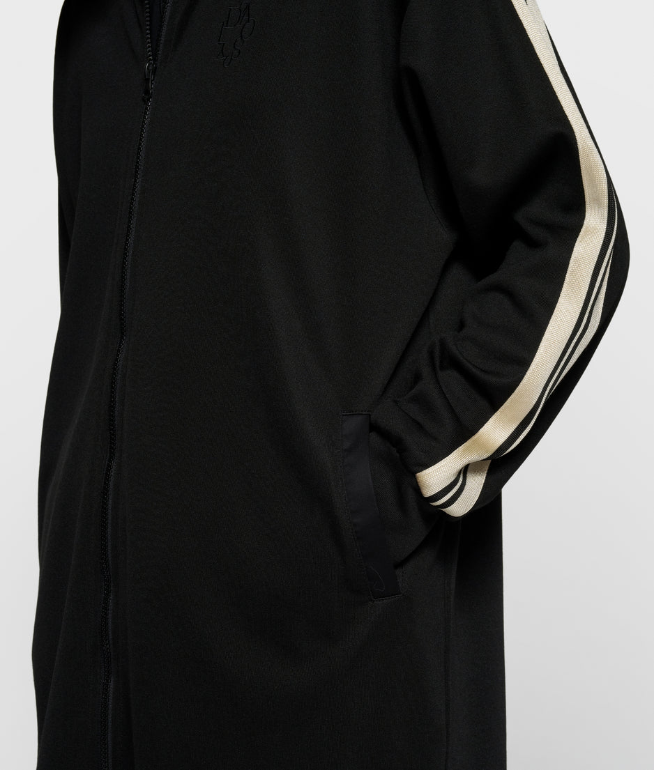 long track jacket | black