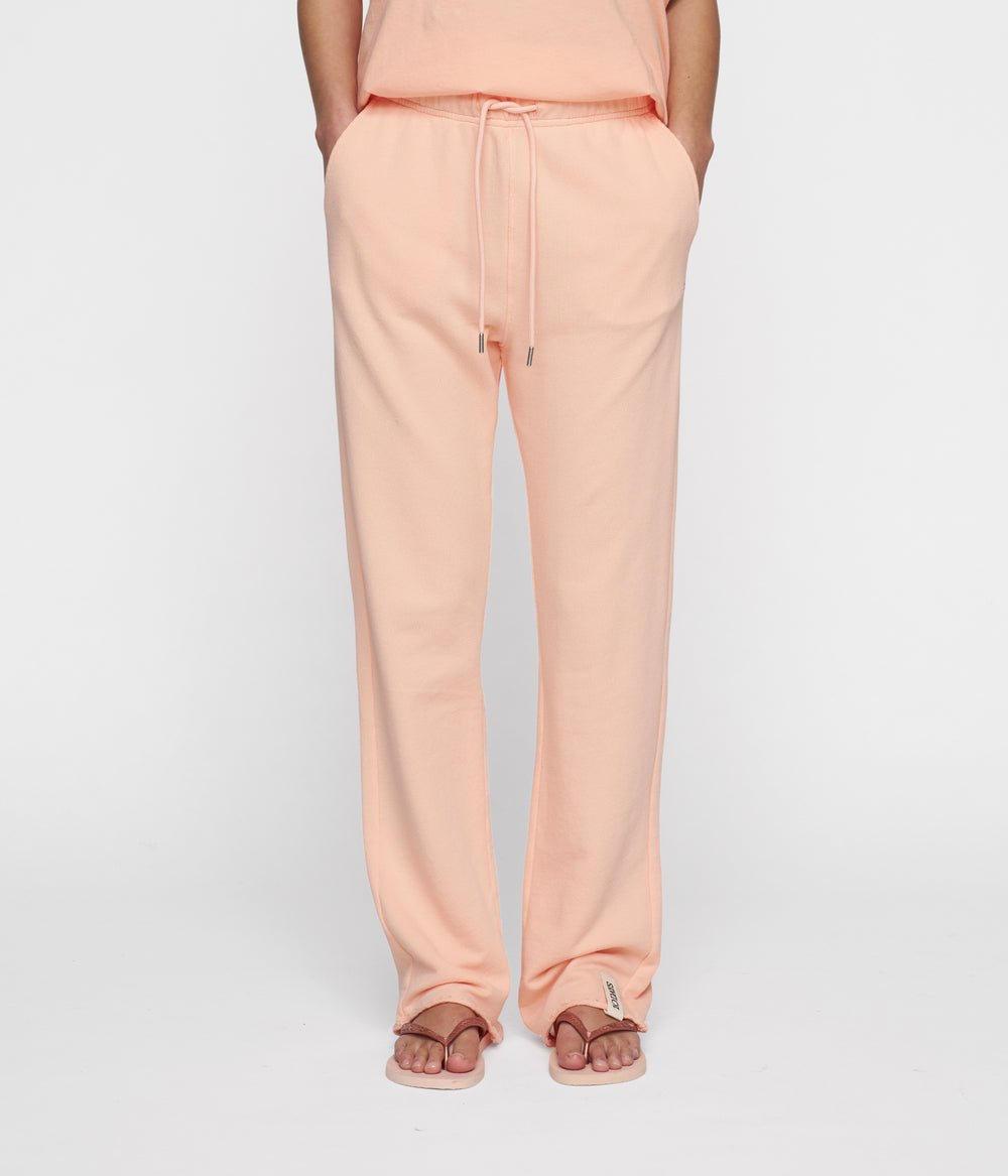straight jogger | peach