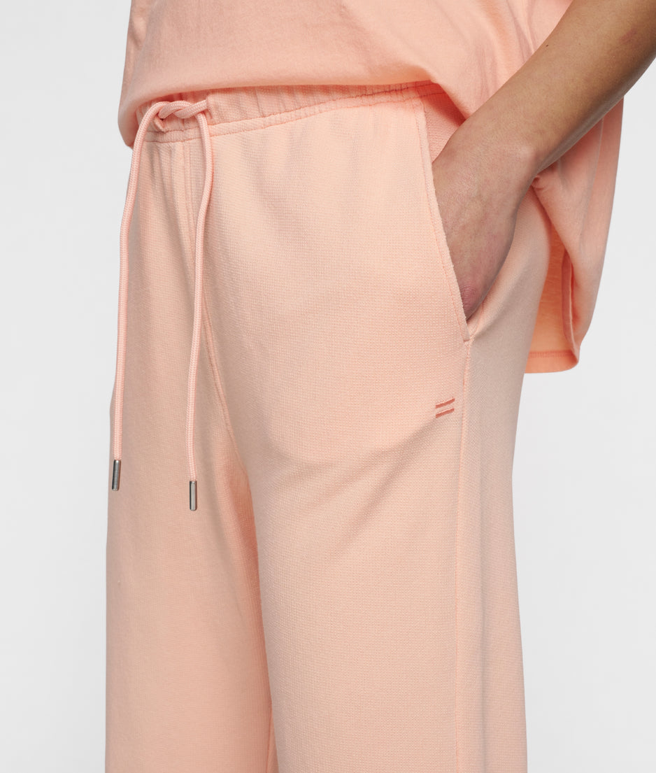 straight jogger | peach