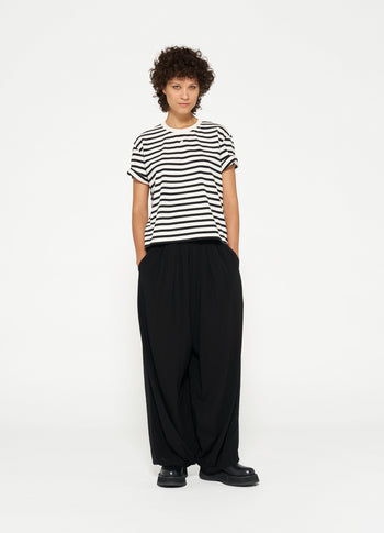 flowy pants | black