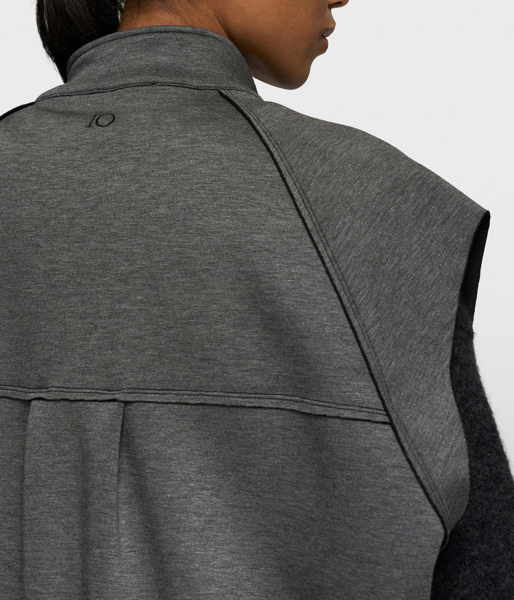 oversized vest scuba | antra melee