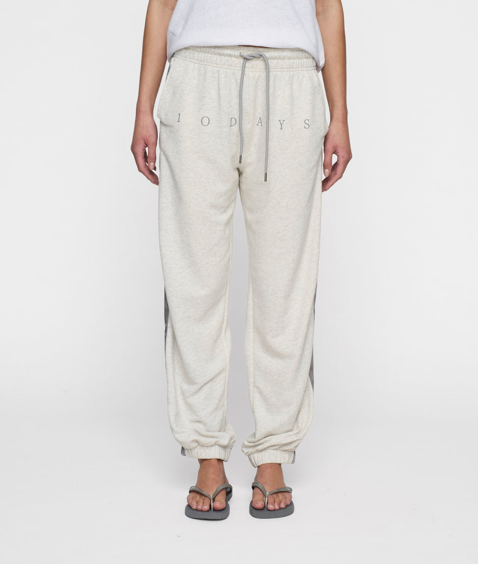 bar jogger vintage | light grey melee