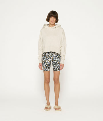 cycling shorts leopard | bone