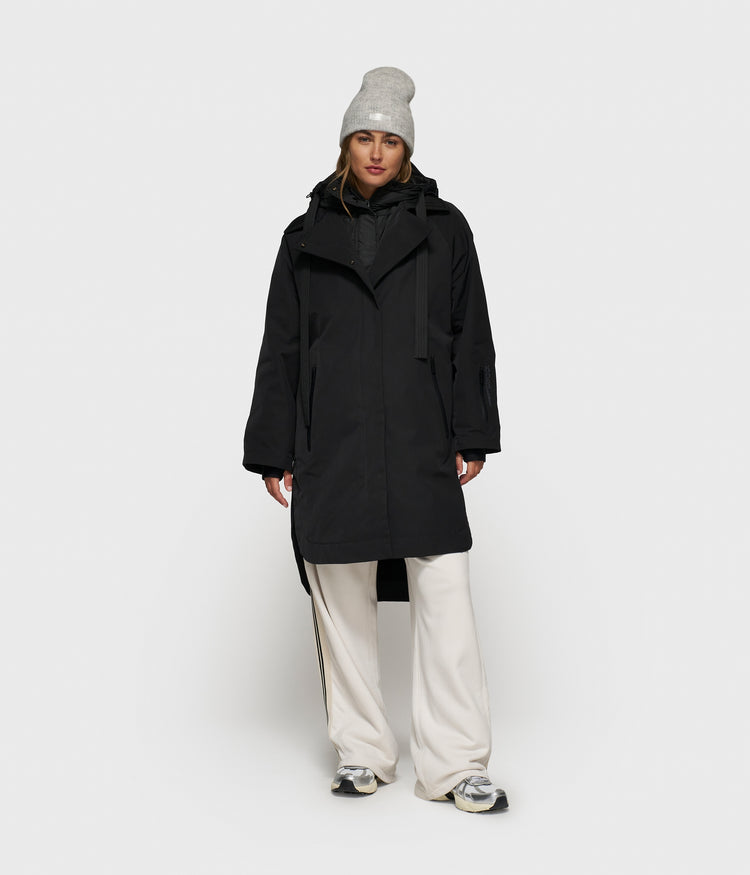 the cool coat | black