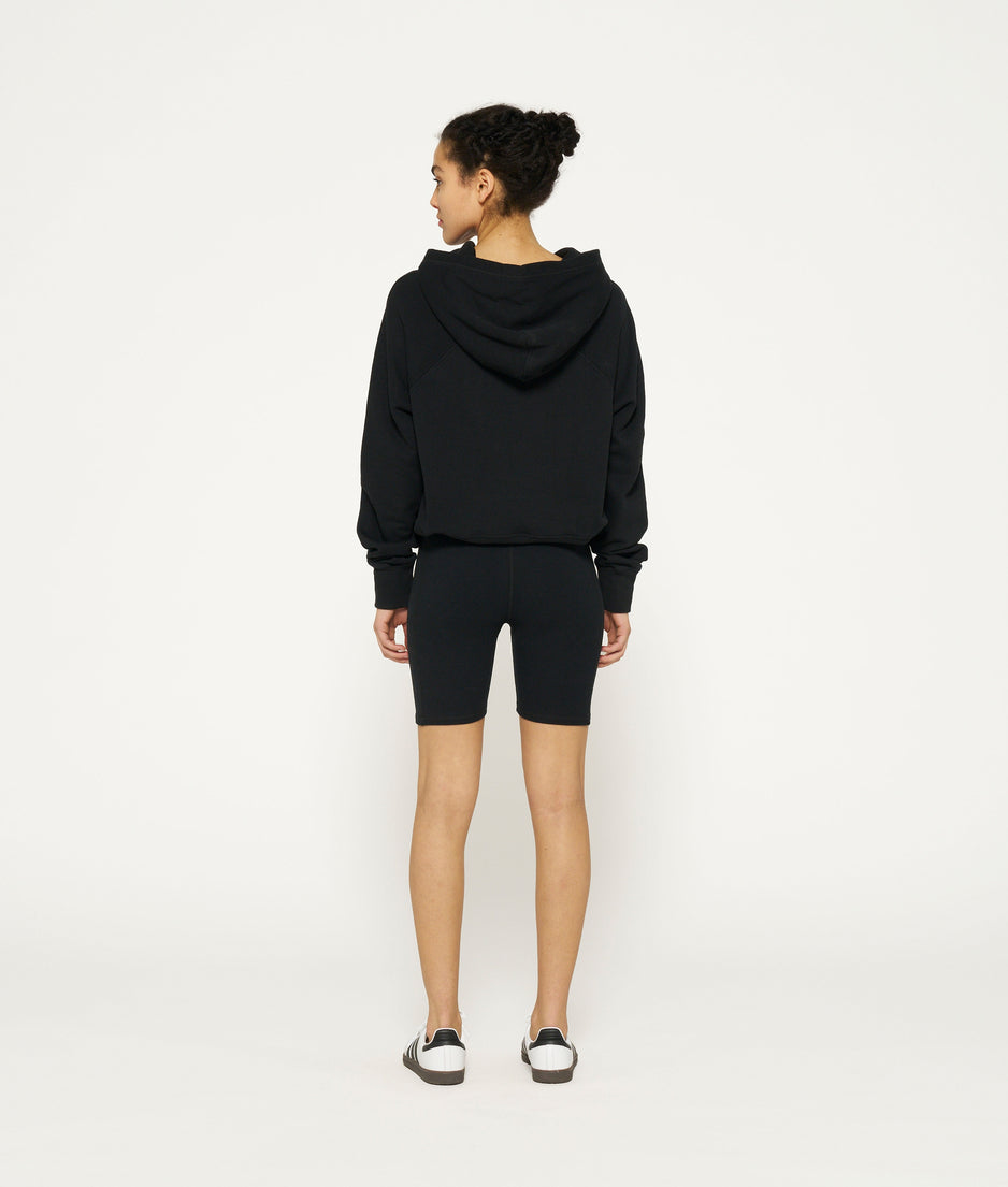 jersey cycling shorts | black