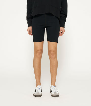 jersey cycling shorts | black