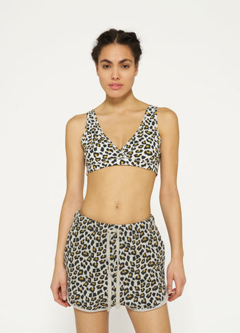 2-way bra leopard | bone