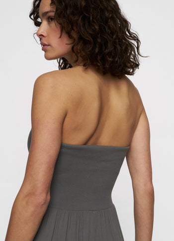 skirt dress rib waistband | oil