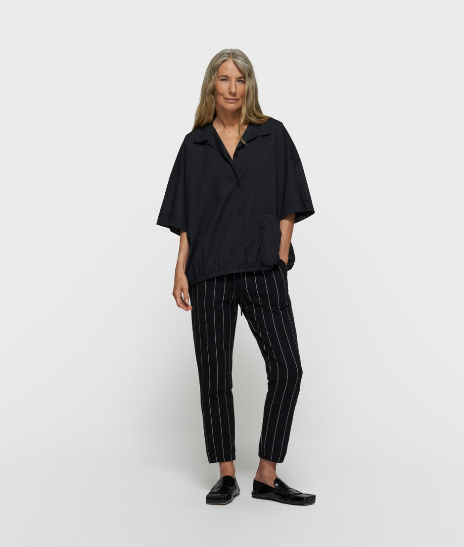 oversized blouse jacket | black