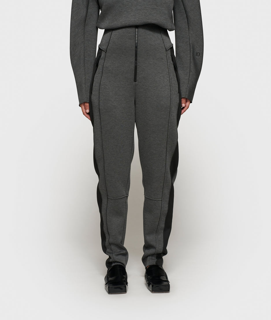 high waist pants scuba | antra melee