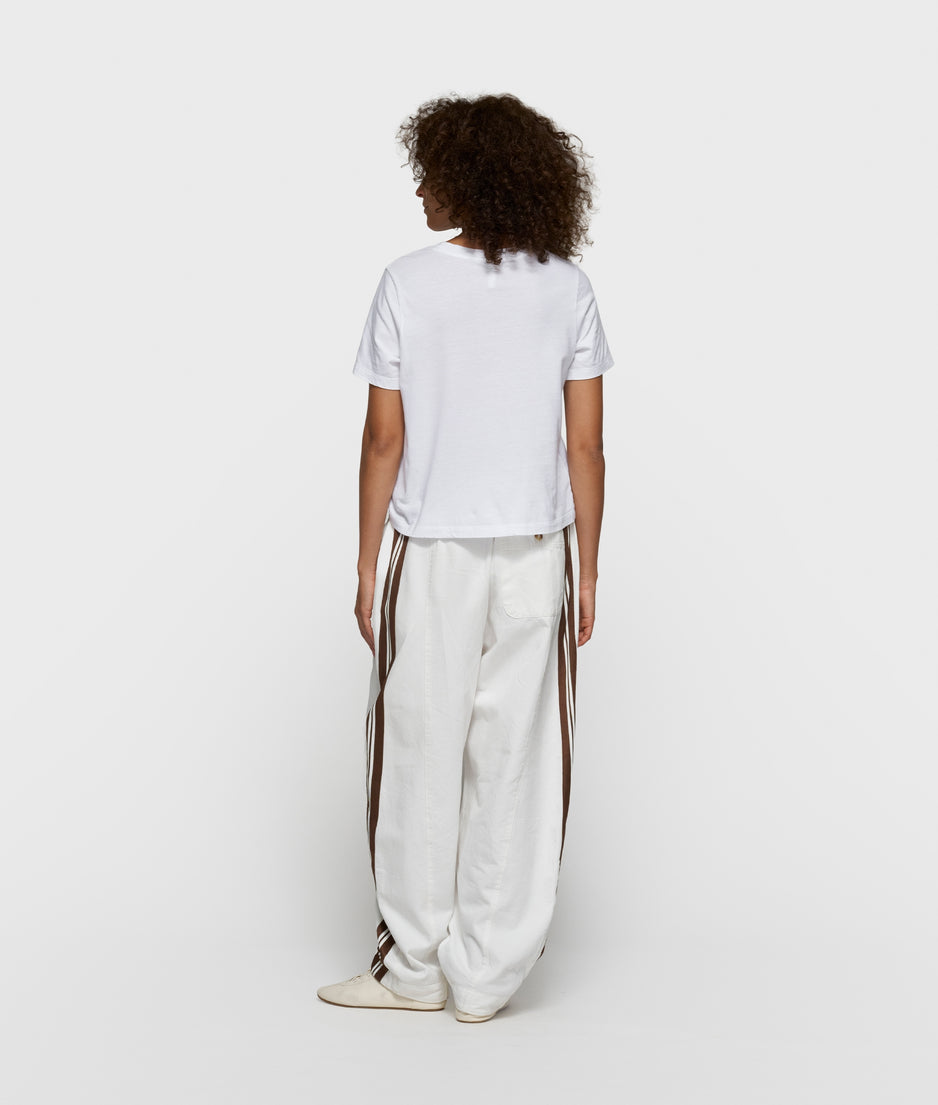 petit smile love tee | white