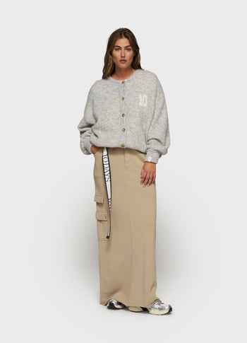 straight skirt pockets | earth