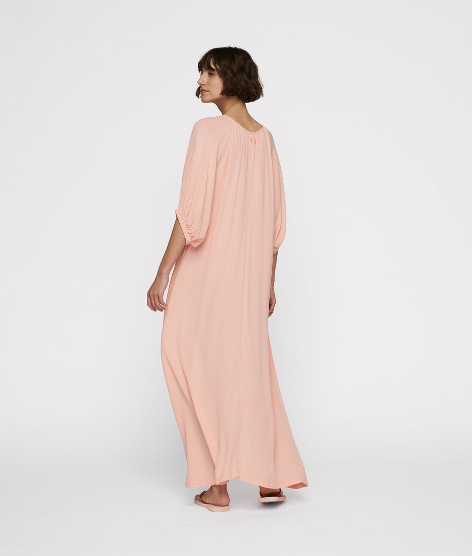 maxi dress | peach