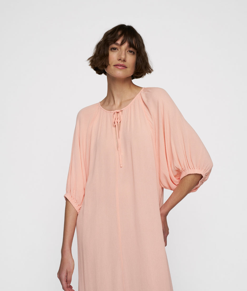 maxi dress | peach