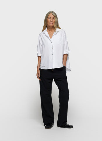 THE PIQUE SHIRT | white