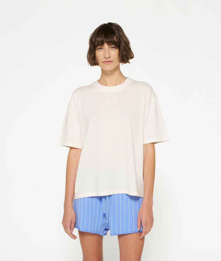 perfect tee linen | ecru